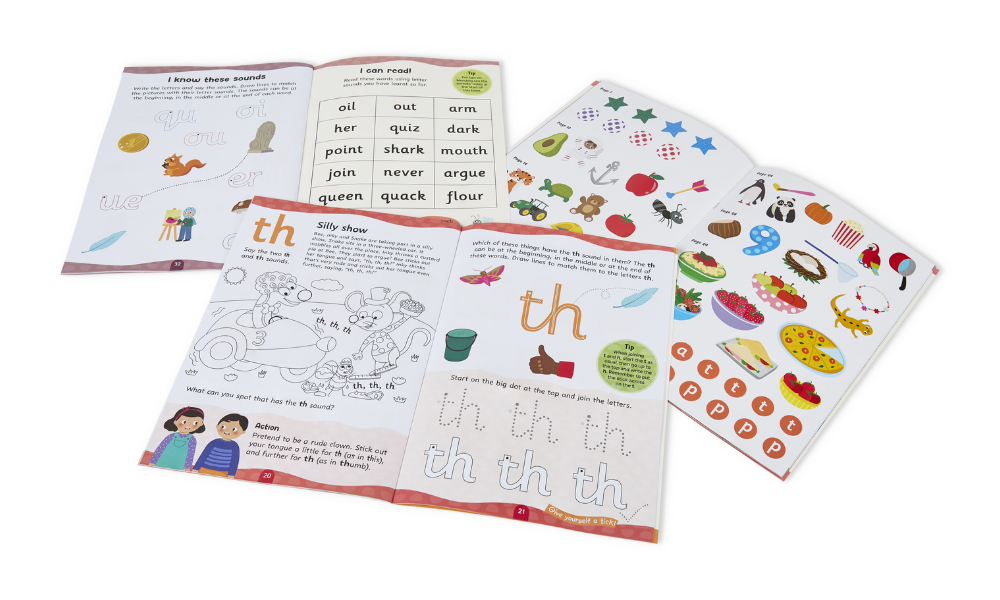 Jolly Learning lesson guides and worksheet pages