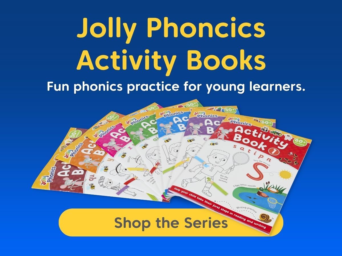 Jolly Phonics Activity Books complete set